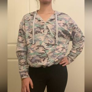 Fabletics Camo Cinch Hoodie